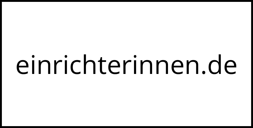 einrichterinnen.de