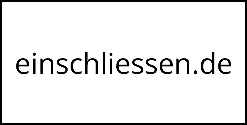 einschliessen.de