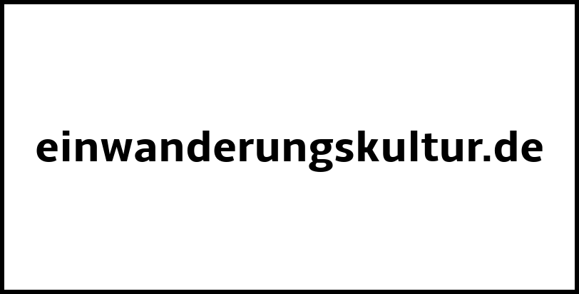 einwanderungskultur.de