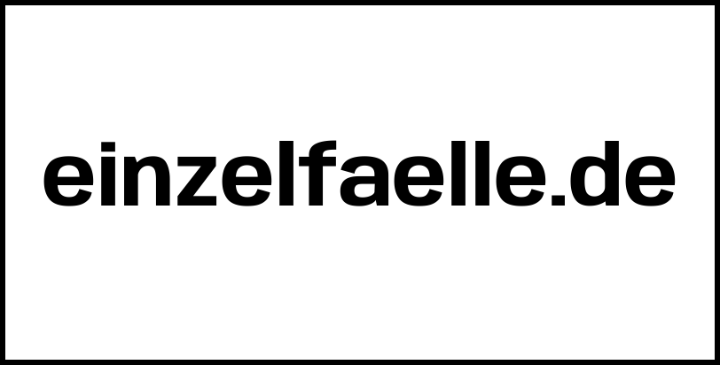 einzelfaelle.de