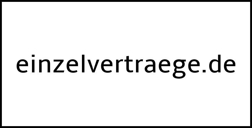 einzelvertraege.de