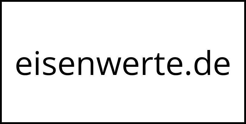 eisenwerte.de