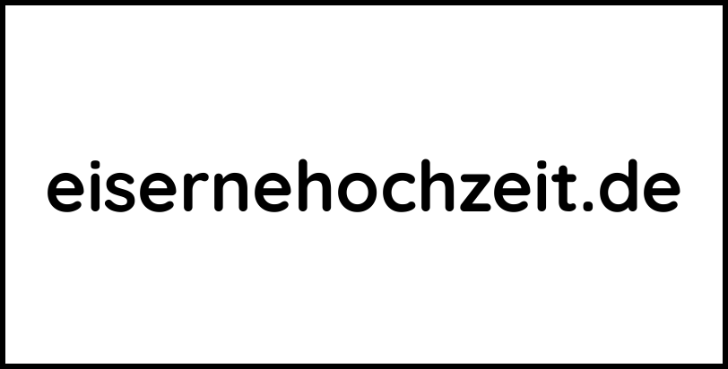 eisernehochzeit.de