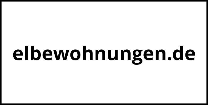 elbewohnungen.de