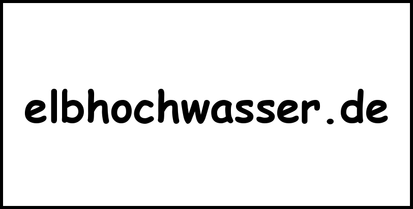 elbhochwasser.de