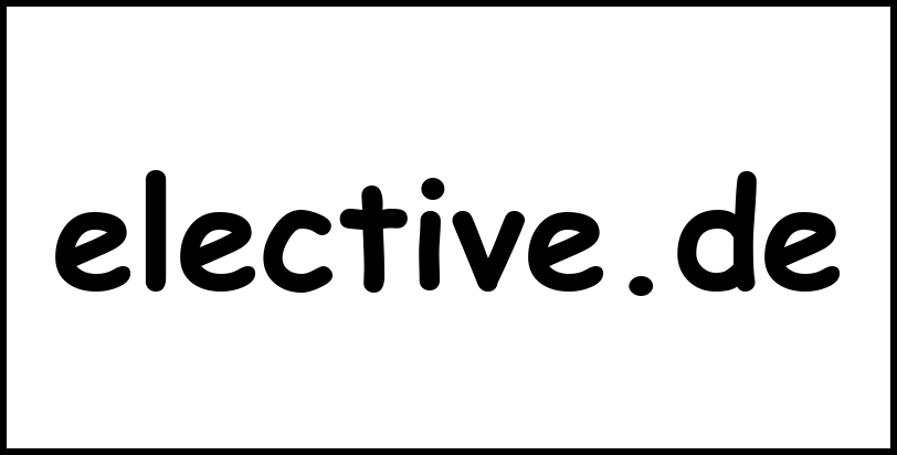 elective.de