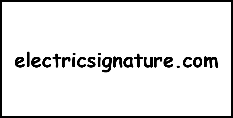 electricsignature.com