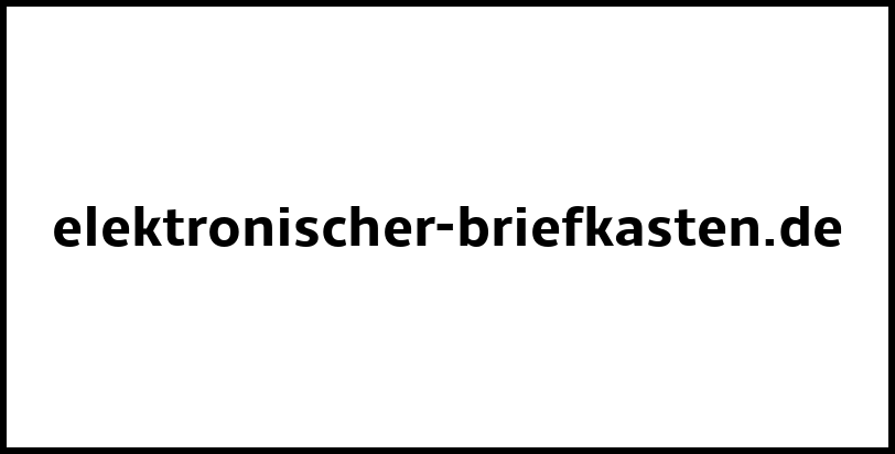 elektronischer-briefkasten.de