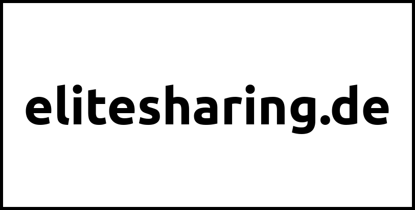 elitesharing.de