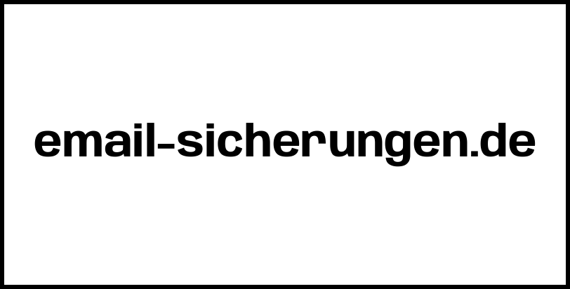 email-sicherungen.de