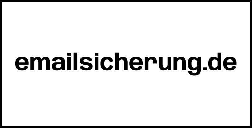 emailsicherung.de