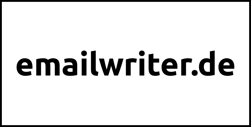 emailwriter.de