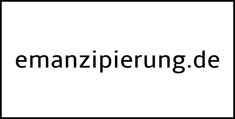 emanzipierung.de