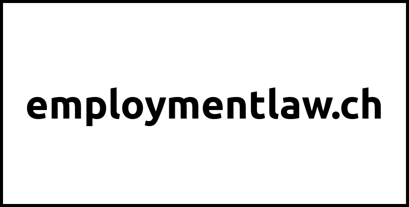 employmentlaw.ch