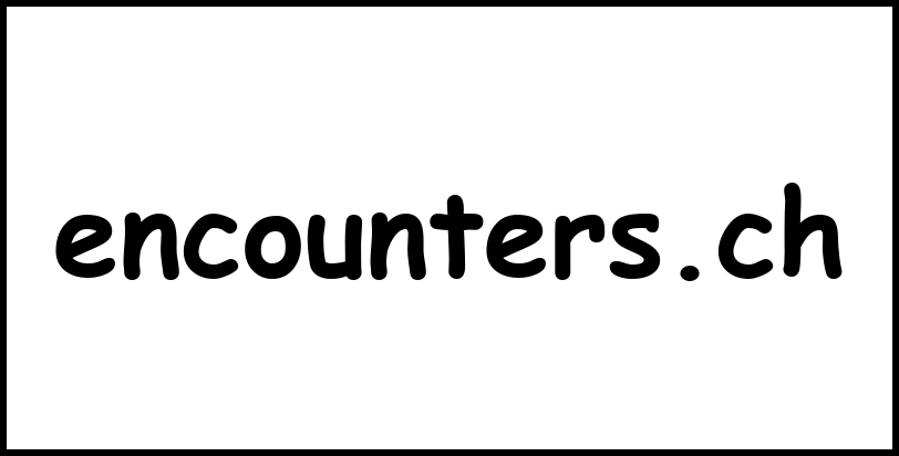 encounters.ch