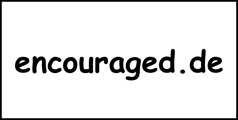 encouraged.de