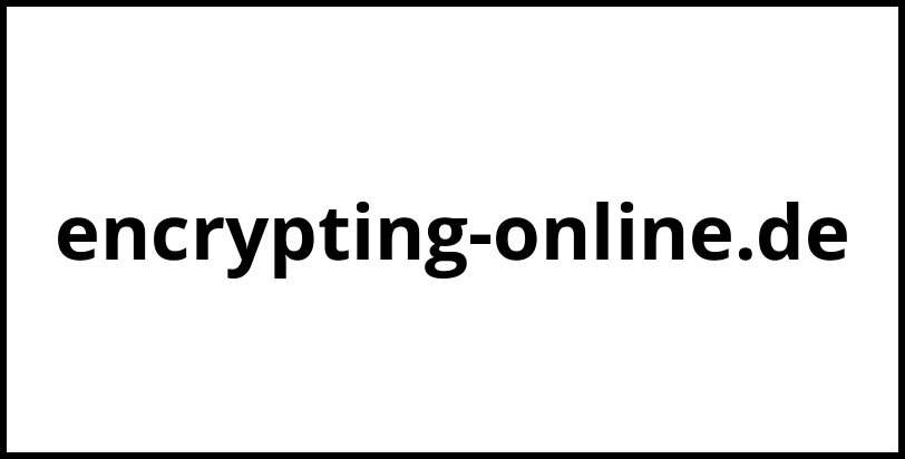 encrypting-online.de