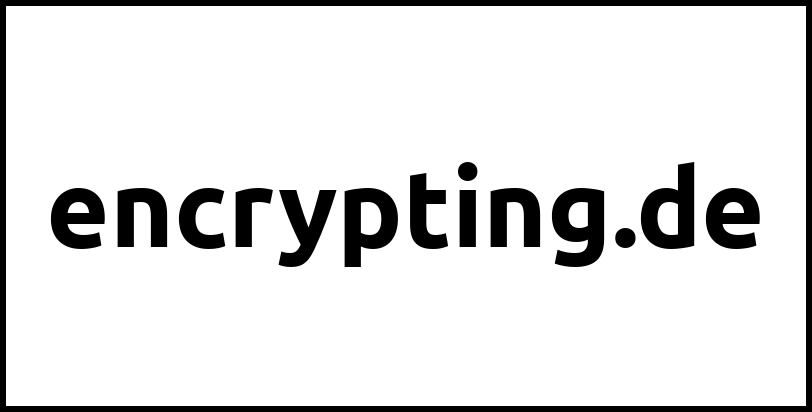 encrypting.de