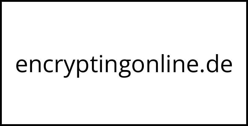 encryptingonline.de