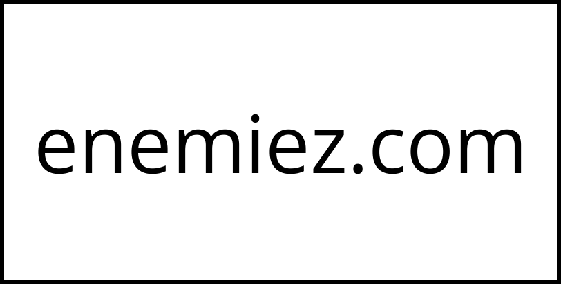 enemiez.com