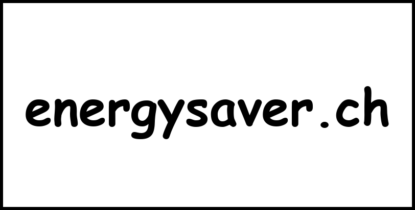 energysaver.ch