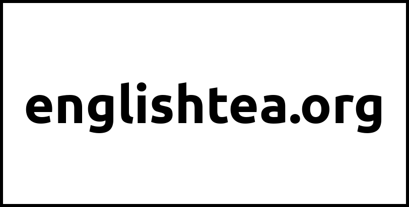 englishtea.org