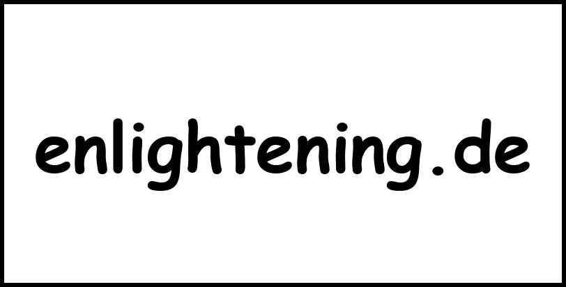 enlightening.de