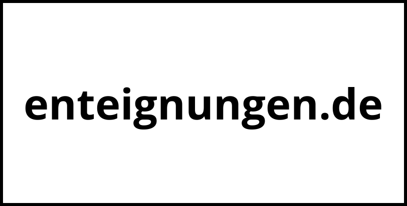 enteignungen.de