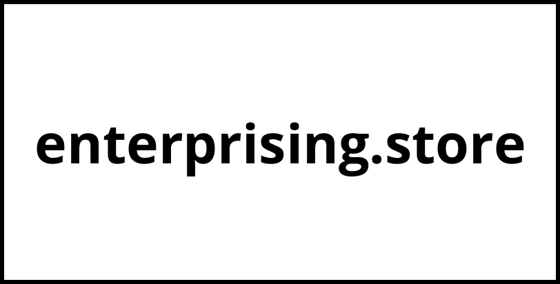 enterprising.store