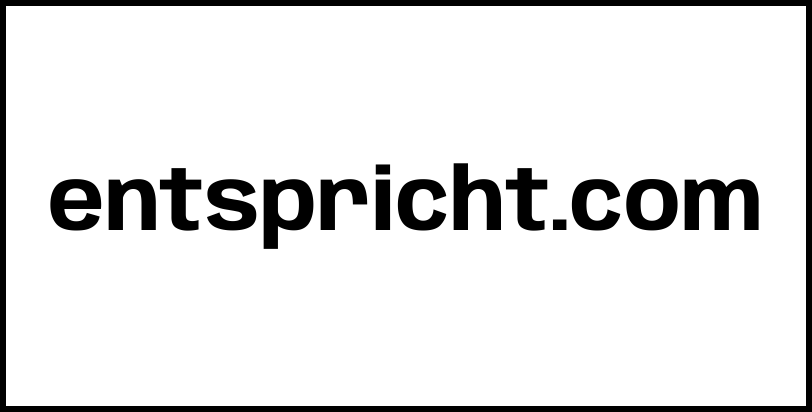 entspricht.com