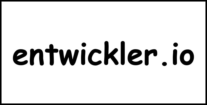 entwickler.io