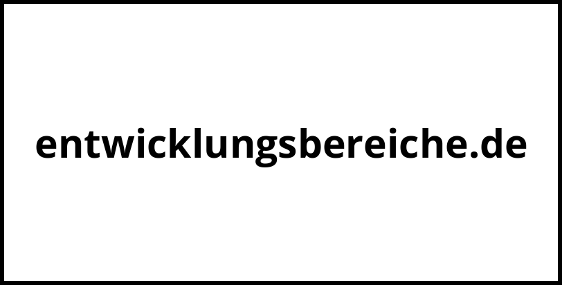 entwicklungsbereiche.de