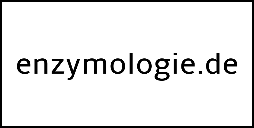 enzymologie.de
