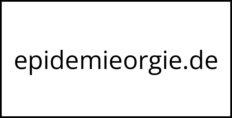 epidemieorgie.de