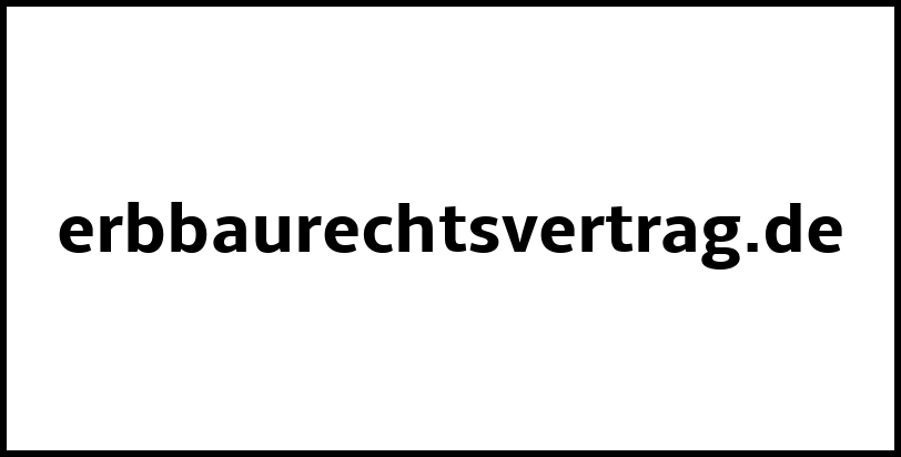 erbbaurechtsvertrag.de