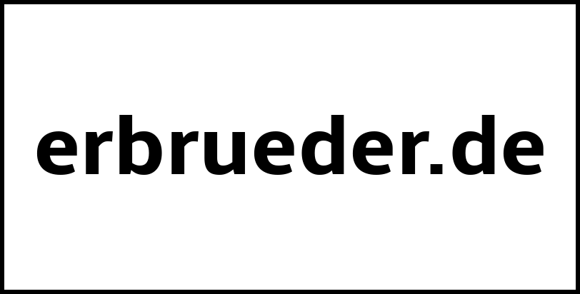 erbrueder.de