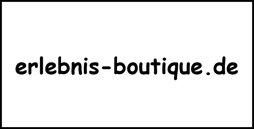 erlebnis-boutique.de