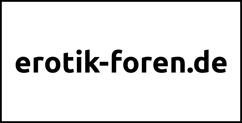 erotik-foren.de