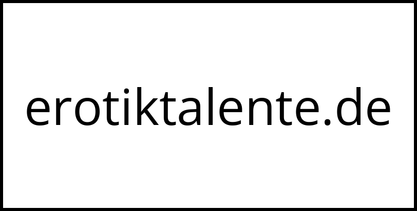 erotiktalente.de