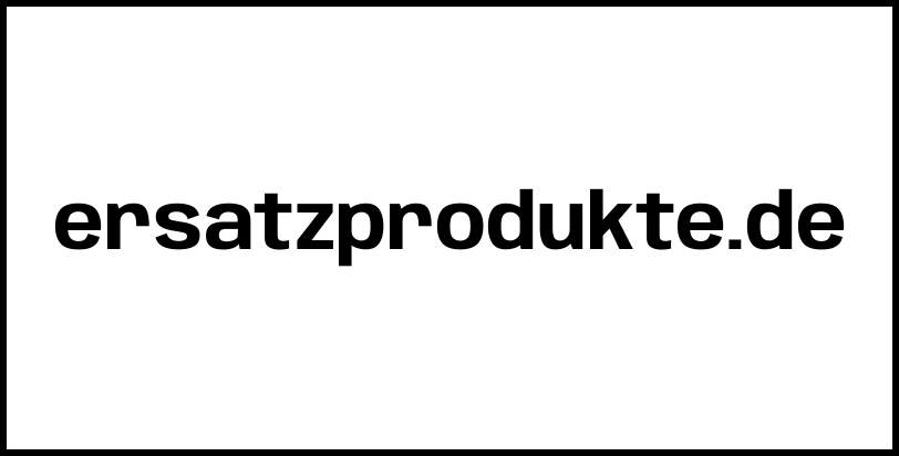 ersatzprodukte.de