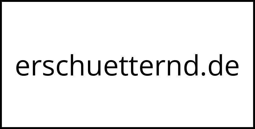 erschuetternd.de