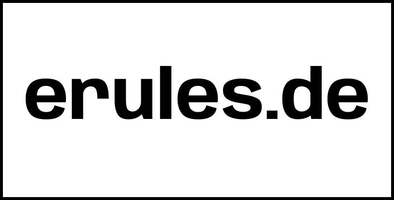 erules.de