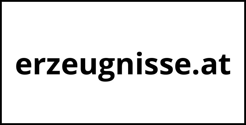 erzeugnisse.at