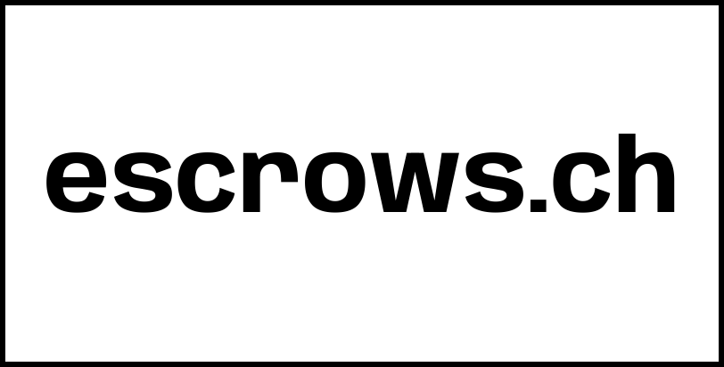 escrows.ch