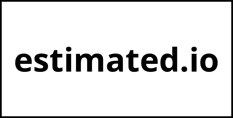 estimated.io