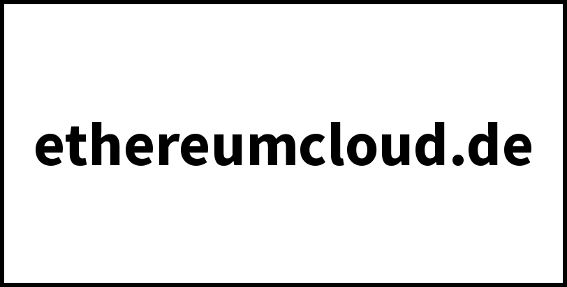 ethereumcloud.de