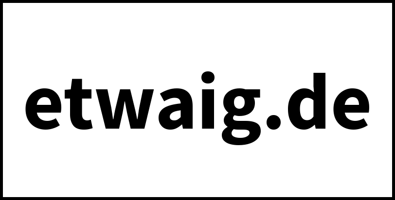 etwaig.de