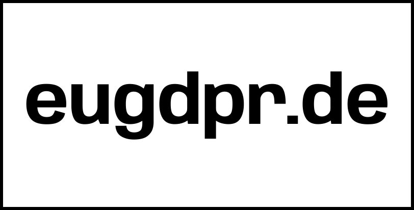eugdpr.de