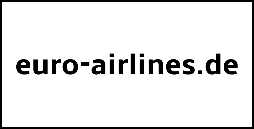 euro-airlines.de