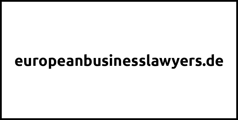 europeanbusinesslawyers.de